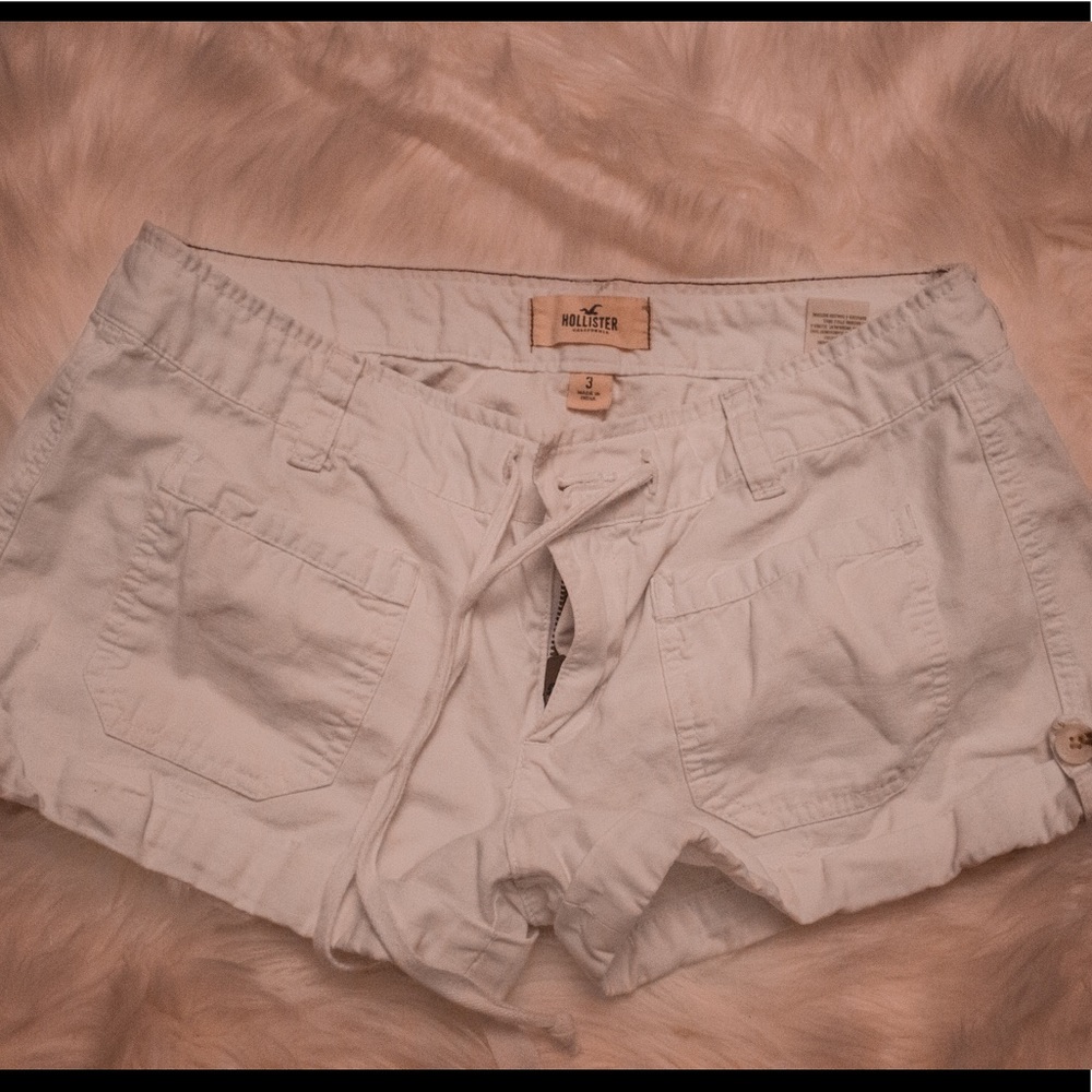Hollister white shorts #hollister #shorts